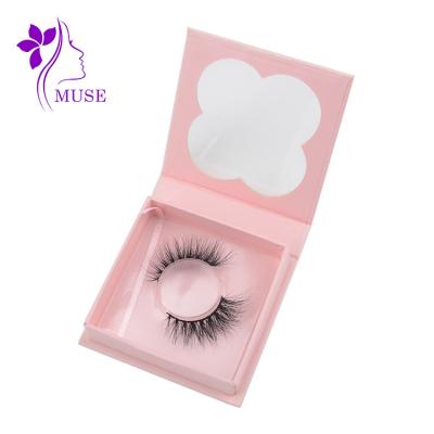 China Wholesaler Custom Empty Delicate Cases Luxury Pink Private Label Eyelash Boxes for sale