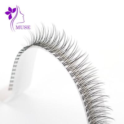 China Deeply the most popular soft thin high quality thick fishtail grafting false eyelashes for sale