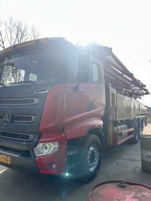 China 44 m 49 m Betonleitung Pump Truck für Bau zu verkaufen