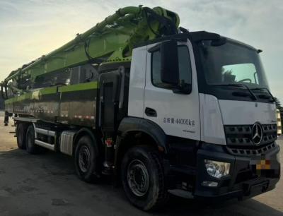 China Gebrauchtes Putzmeister-LKW Montierte Linienpumpen-LKW 56m zu verkaufen