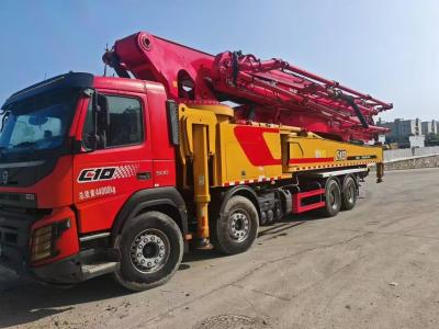 China 360° Rotation Used Concrete Pump Truck with Max Theoretical Pressure 12Mpa in Good Condition for sale