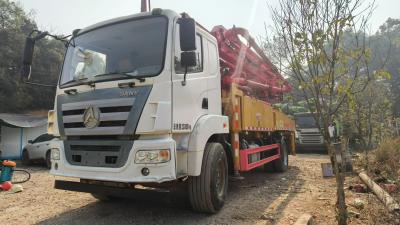 China 2020.06 Manufacture Date Concrete Pump Trucks with Max Horizontal Reach of 32m and Max Theoretical Output of 120m3/h for sale