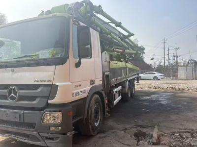 China 37m Max Vertical Reach Used Concrete Pump with 360° Rotation Angle Ready for sale