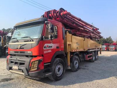 China 2nd Hand Sany Pump Concrete Lorry Mounted Horizontal Reach 51m 4T for sale