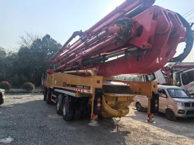 China 56m Volvo 2020 Used Z Boom Concrete Pump Truck For Mining for sale