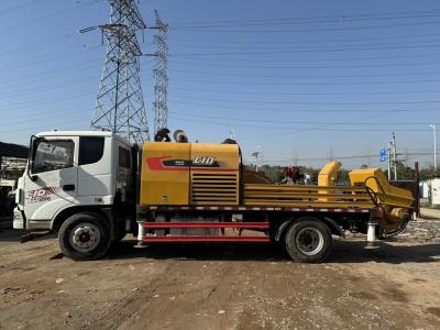 China Refurbished Sany Truck Mounted Concrete Boom Pump 115m3/H 23Mpa for sale