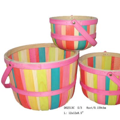 China High Quality Cheapest Wooden Tissue Box Colorful Folding Handmade Wicker Basket Viable With Simple Stylish Modern Rongtai Design for sale