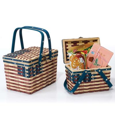 China Viable Willow Picnic Basket for sale