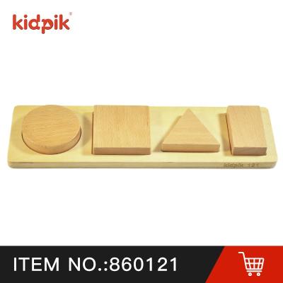 China KIDPIK Educational Toy STEAM Figure Board Math Wood Blocks Funny Educational Toys Brain Training Game Kids Early Education Toys Intelligence for sale