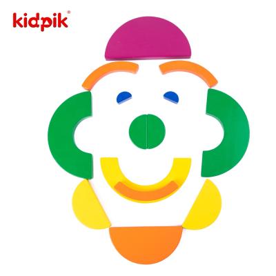 China KIDPIK STEAM Circleset Block (MDF Type) Building Block 22Pcs Set Toy Develop Intelligence New Kids Preschool Play 2021 618364 for sale