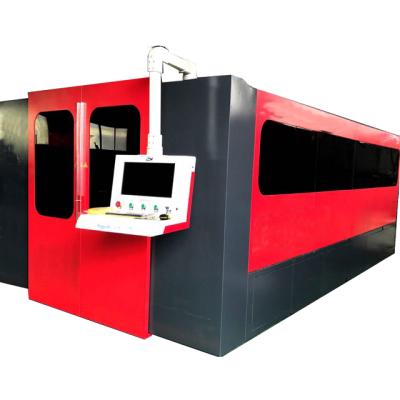 China High Rigidity Programmable Fiber Laser Metal Cutting Machine 1530 General Manufacturing Equipment for sale