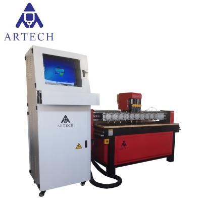 China Building Material Shops Customs Service Multi Head CNC Glass Size Machine for sale