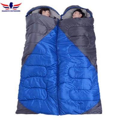 China 4 Season Joinable Envelope Hiking Sleeping Bag for Single or Two Persons for sale