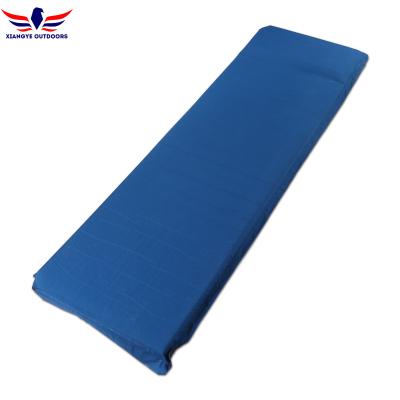 China Inflatable Sleeping Pad Lightweight Compact Air Camping Mat with Foam Pillow for sale