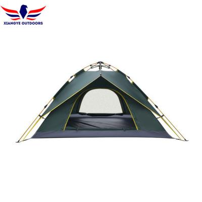 China Waterproof Lightweight Backpacking Tent 2 3 4 Person 3 Season 2 Doors 2 Layers for sale