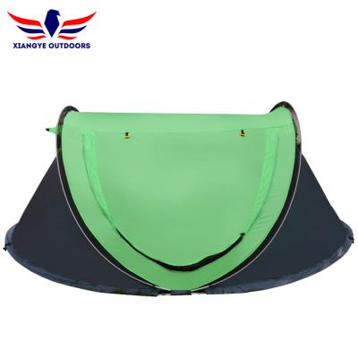 China 2KG Green Waterproof 2 or 3 Person Instant Pop Up Throw Tent for Backpacking for sale