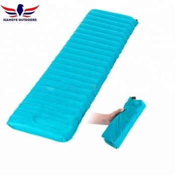 China Inflatable Sleeping Pad Single Ultralight Comfortable Backpacking Mattress for sale