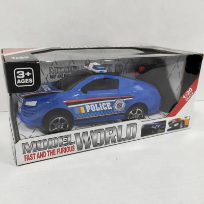 China RC Model Free Sample 1:20 Scale Two Way Police Car Toy RC Police Car RC Car Toy With Light for sale