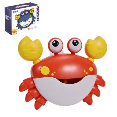 China Kids Play 2022 New Arrival Water Game Crab Bubble Bath Toys For Baby And Kids Summer Funny Toy And Gift With Music for sale