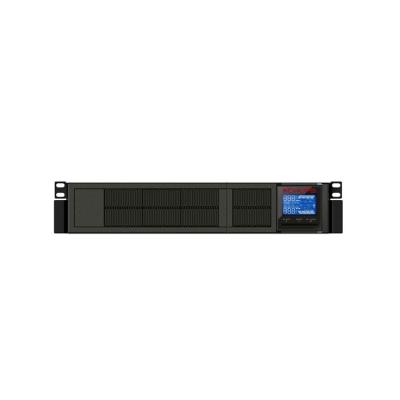 China Genuine Double-conversion 110v 4 Networking IEC Plug Industrial UPS Rack Mount UPS 3kva With Battery Pack for sale