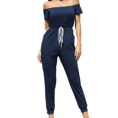 China Solid color QUICK DRY good quality new women short girdle elastic overalls plus size jumpsuits overalls for sale