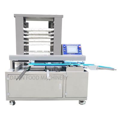 China Energy Saving Most Popular Food Equipment Automatic Filled Cookie Arranging Machine Mooncake Tray Aligning Machine for sale