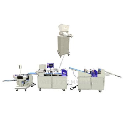 China 2022 Low Energy High Speed ​​Steam Roll Machine Hot Sale Bao Machine Bread Dough Making Production Line for sale