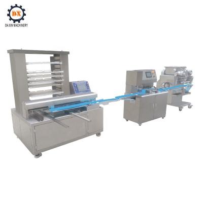 China Energy Saving Commercial Automatic Food Equipment Machine Maamoul Production Line Snow Skin Mooncake Maker Machine for sale