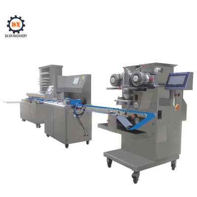 China Energy Saving Most Popular Bakery Tray Arranging Machine Dessert Food Equipment Automatic Moon Cake Tray Machine for sale