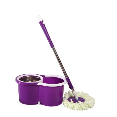 China Sustainable Mop Bucket Floor Cleaning Home Magic Manual 360 Rotation With Retractable Handle Folding Rotation for sale