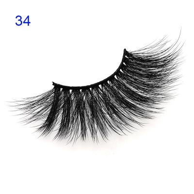 China New Criss-Cross Type Fake 3d Mink Eyelash Tapered Vendors Wholesale Good Price for sale