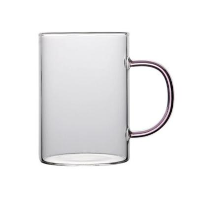 China 15oz 450ml Viable Hot Sale Stocked Clear Sublimation Iced Coffee Beer Water Glass Cup Mug For Home for sale