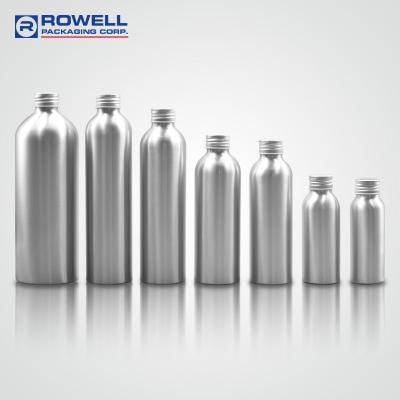 China New Design 80ml Chemical Beautiful Durable High Quality Aluminum Bottle With Aluminum Lid for sale