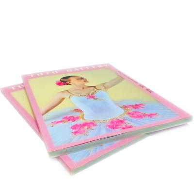 China Eco-friend high quality wholesale A4 size offset printing ballet art custom dance learning book softcover printing for sale