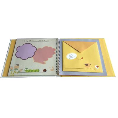 China paper & Hardcover Baby Photo Memory Album Book Printing Customized Paperboard China Size A4 A5 Art Paper Making for sale