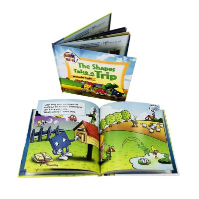 China paper & Cardboard Hardcover Binding Kid's Book Publish Printing In China for sale