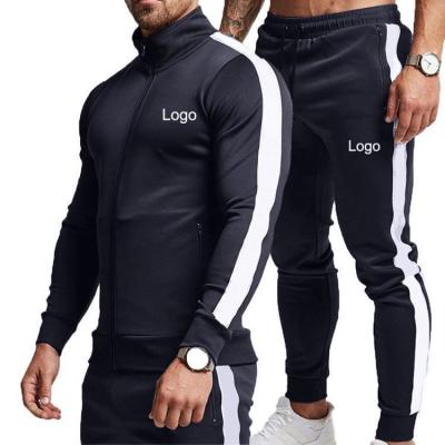 China Breathable Mens Polyester Crewneck Tracksuit for sale