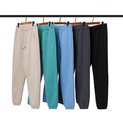 China Custom Anti-Wrinkle Cargo Pants Men Sweatpants Customized Mens Pants And Trousers Stacked Sweat Plus Size Pants for sale