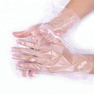 China 100 pcs gloves x 100 bags x 1 carton bags x 1 wholesale disposable waterproof PE gloves for multiple applications for sale