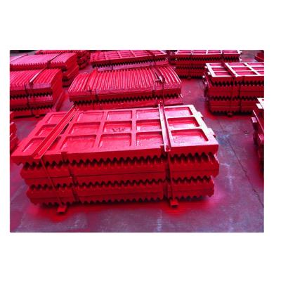 China Long using time mesda jaw crusher spare parts moving jaw plate: MC-106J, MC-116J, MC-120J, PT-106J, PT-120J for sale