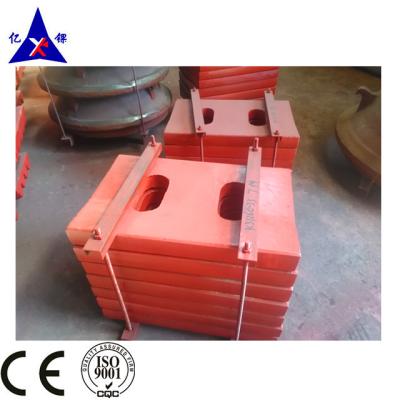 China Long Using Time Toggle Plate For Jaw Crusher pe 600*900 for sale