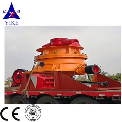 China StoneGold mining crushing / breaking single cylind hydraul cone crusher shanbao, shanghai jianshe, YK for sale