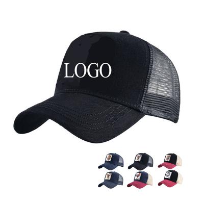 China breathable & Waterproof 5 Panel Baseball Trucker Mesh Caps Foam Adult Print High Quality Blank Custom Hat for sale