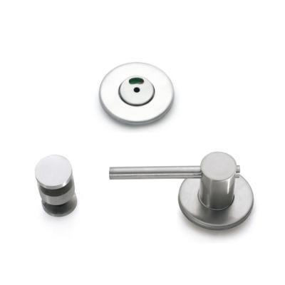 China Anti Corrosion 304 Stainless Steel Toilet Compartment Partition Hardware Door Lock With Indicator for sale