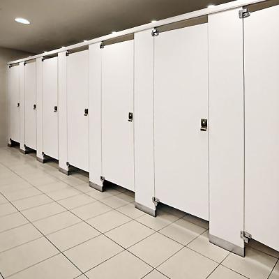 China Anti Corrosion Customize Office Building Hpl Laminate Cubicle Toilet Partitions System for sale