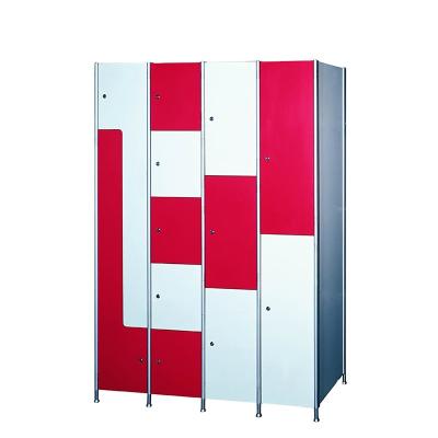 China Simple Modern Most Sold Commercial HPL Locker Staff Work Storage Locker High Pressure Laminate Shelf for sale