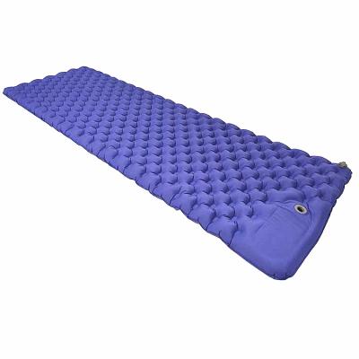 China Foldable Ultralight Self-inflatable Ultra-lightweight Inflatable Pad Hand Foot Press Inflatable Air Mattress for sale