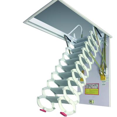 China Magnesium Alloy Modern Design Attic / Attic Aluminum Folding Attic Staircase for sale