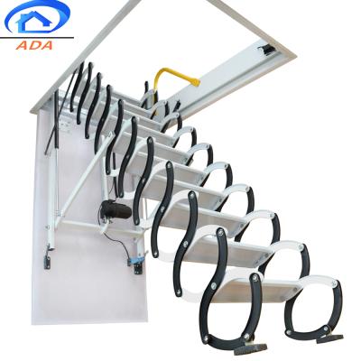 China Electric Indoor Easy Operation Lower Attic Stairs for sale