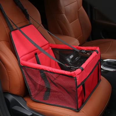 China Viable Travel Dog Car Seat Cover Folding Hammock Pet Carriers Bag Transport For Cats Dogs Transportin Perro Autostoel Hond for sale